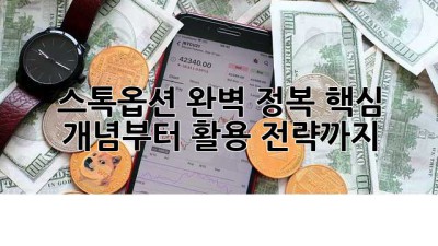 스톡옵션 완벽 정복🚀: 핵심 개념부터 활용 전략까지!