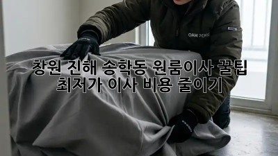 창원 진해 송학동 원룸이사 꿀팁! 최저가 이사 비용 줄이기 💯